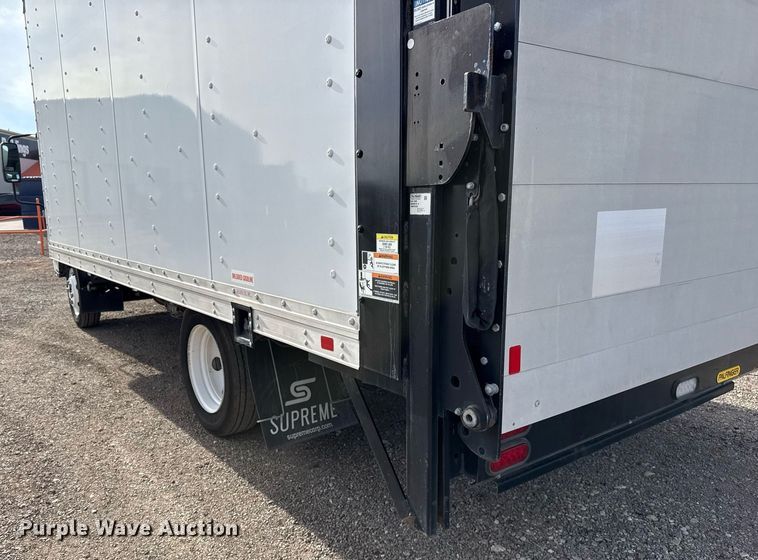 image for item ED5509 2020 Isuzu NPR XD box truck