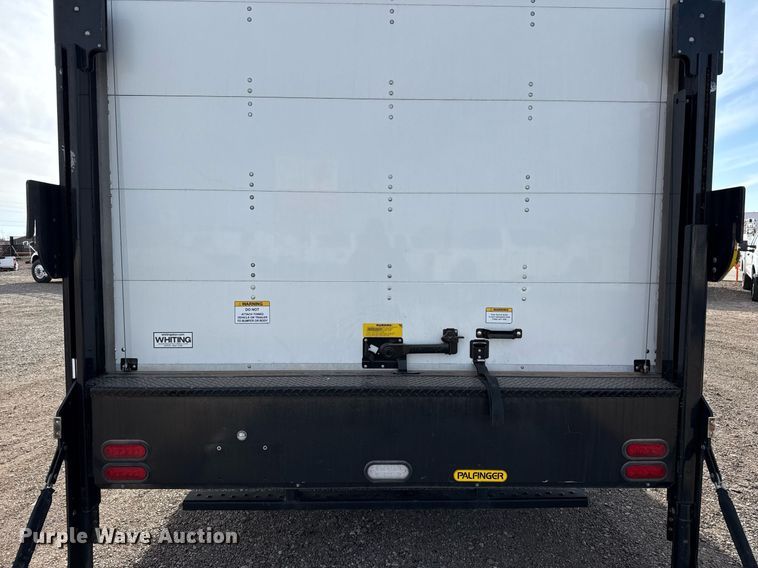 image for item ED5509 2020 Isuzu NPR XD box truck