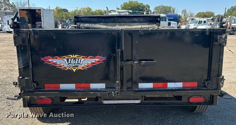 image for item EG1117 2020 H&H Trailers dump trailer