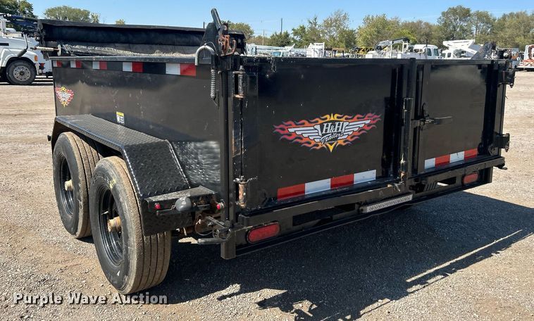 image for item EG1117 2020 H&H Trailers dump trailer