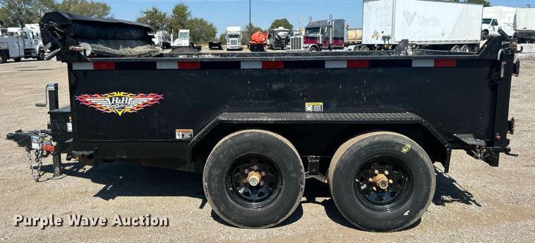 image for item EG1117 2020 H&H Trailers dump trailer