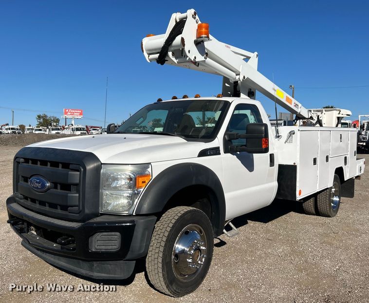 2014 Ford F450 Super Duty Bucket Truck VIN: 1FDUF4HY1EEB42588 Lot: 999265528