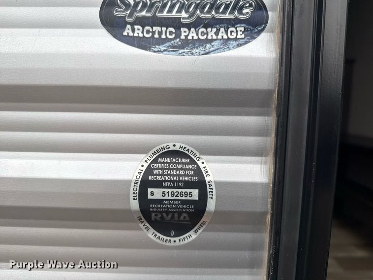 image for item EG2433 2019 Springdale Keystone camper