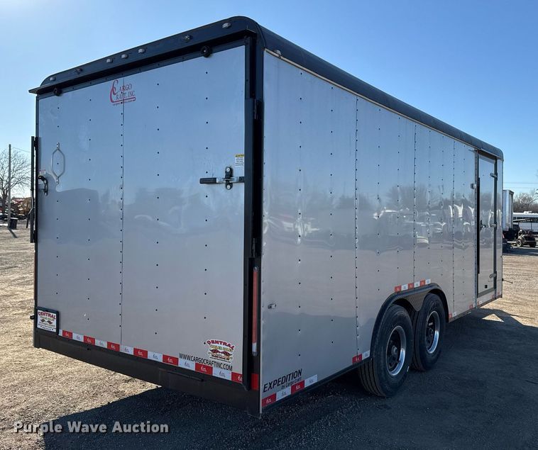 image for item EG2507 2023 Cargo Craft of Texas Expedition enclosed cargo trailer