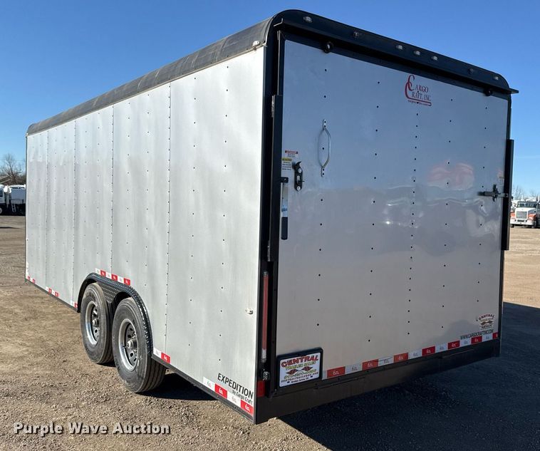 image for item EG2507 2023 Cargo Craft of Texas Expedition enclosed cargo trailer