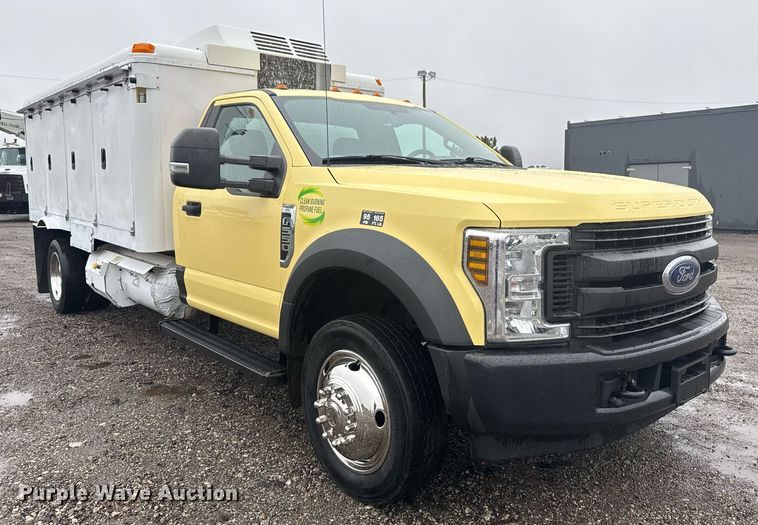 image for item EG2516 2019 Ford F550 Super Duty refrigerated truck