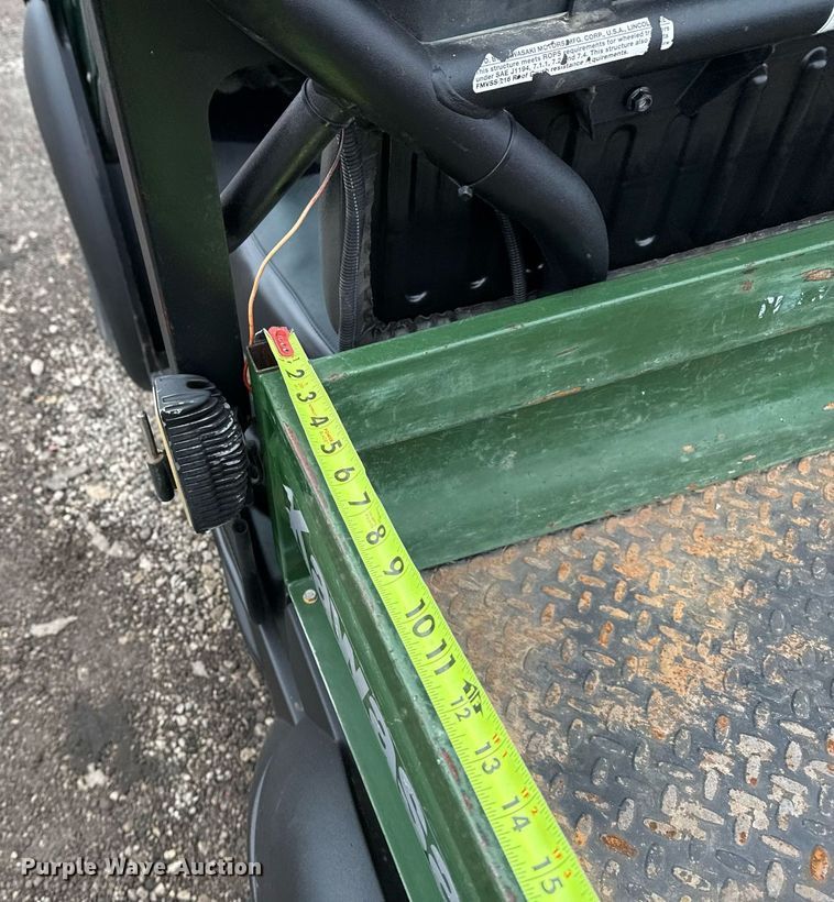 image for item EG2539 2015 Kawasaki Mule 610 utility vehicle