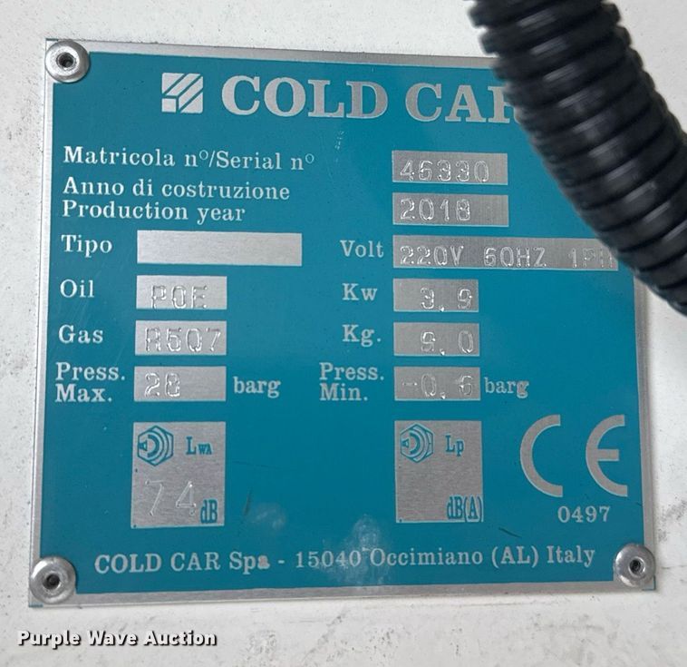 image for item EG2546 2018 Ford E450 Super Duty refrigerated truck