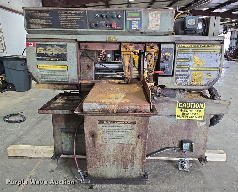 image for item EH8642 Hyd-Mech Engineering S-20A Series II metal cutting saw