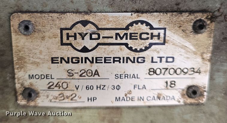 image for item EH8642 Hyd-Mech Engineering S-20A Series II metal cutting saw