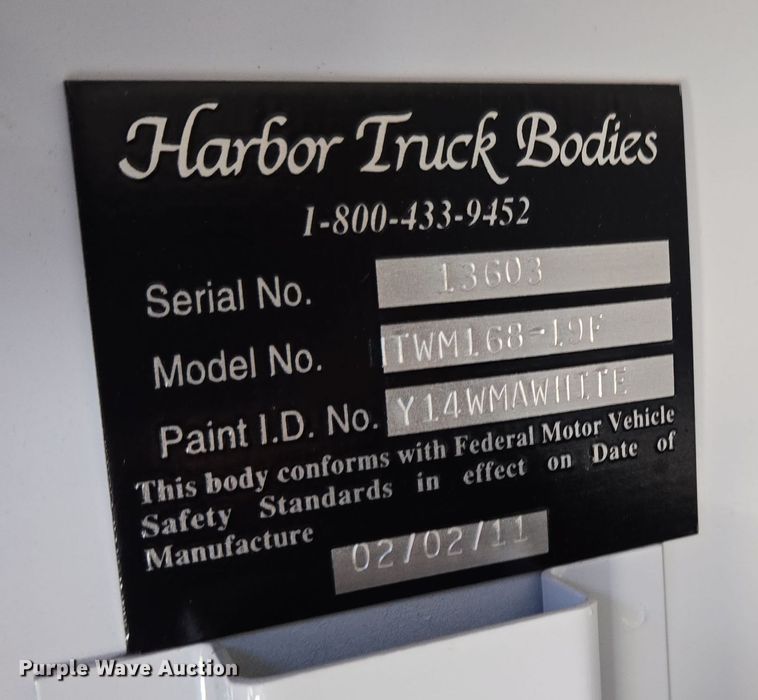 image for item EI4148 2006 Ford E450 utility van