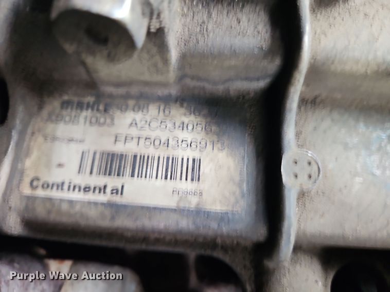 image for item EI8828 2017 Mitsubishi Fuso Canter FE160 Crew Cab flatbed truck