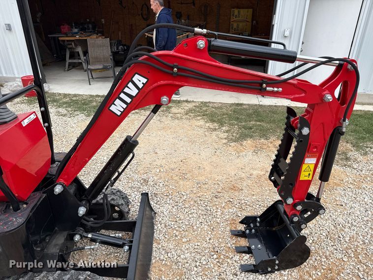 image for item EJ3430 2024 Miva VA13 mini excavator