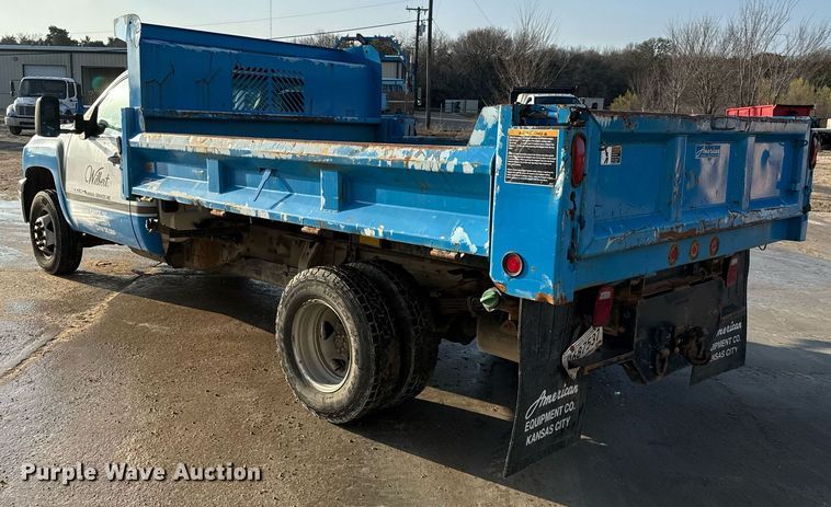 image for item EJ3475 2012 Chevrolet Silverado 3500HD dump bed pickup truck