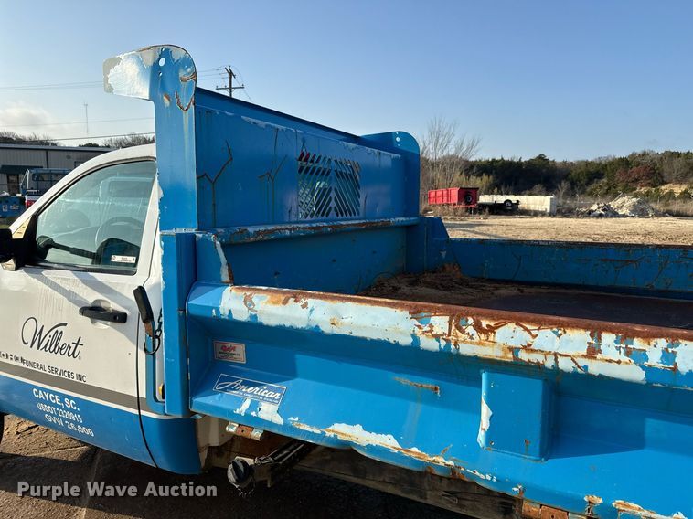 image for item EJ3475 2012 Chevrolet Silverado 3500HD dump bed pickup truck