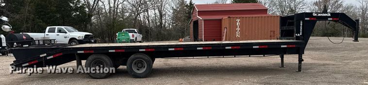 image for item EJ3477 2018 Gooseneck Trailers 18-29x102 equipment trailer