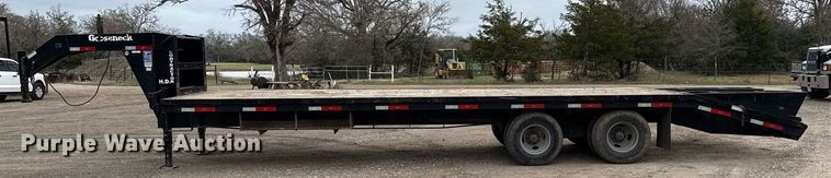 image for item EJ3477 2018 Gooseneck Trailers 18-29x102 equipment trailer