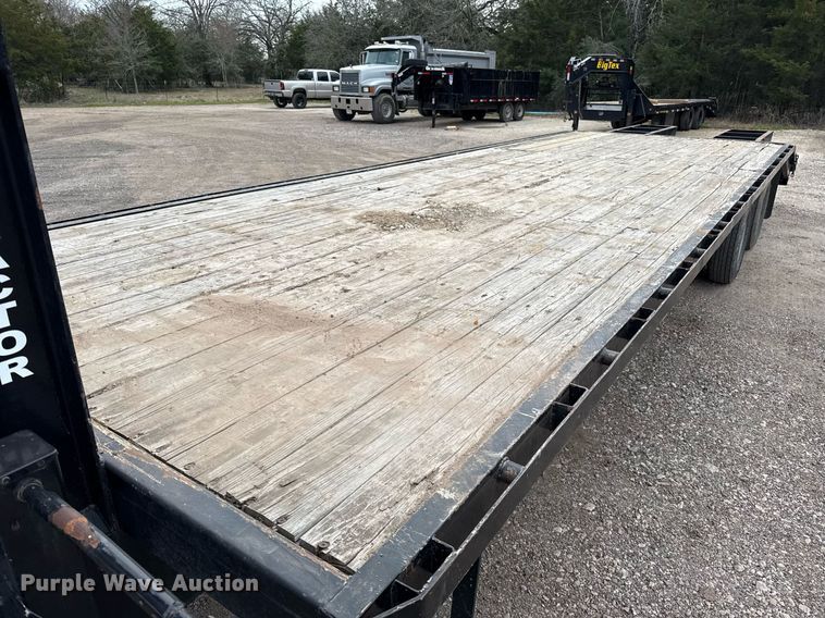 image for item EJ3477 2018 Gooseneck Trailers 18-29x102 equipment trailer