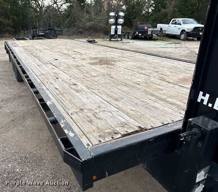 image for item EJ3477 2018 Gooseneck Trailers 18-29x102 equipment trailer