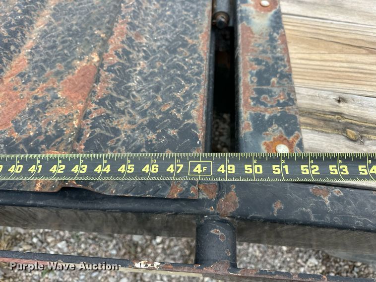 image for item EK0358 2008 Pequea G-10 equipment trailer