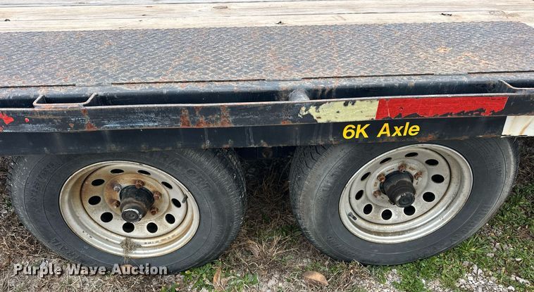 image for item EK0358 2008 Pequea G-10 equipment trailer