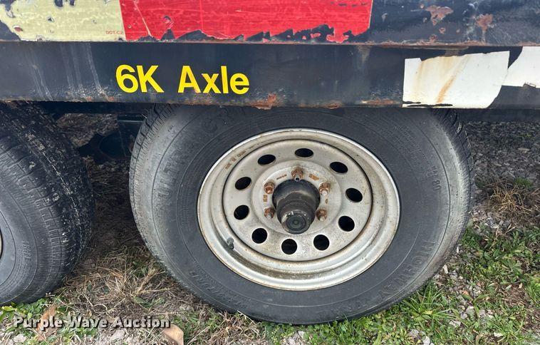 image for item EK0358 2008 Pequea G-10 equipment trailer