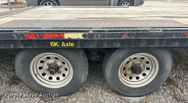 image for item EK0358 2008 Pequea G-10 equipment trailer