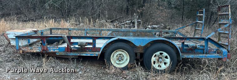 image for item EK0369 Shop built utility trailer