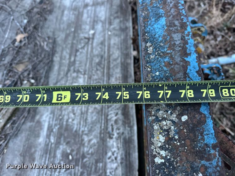 image for item EK0369 Shop built utility trailer