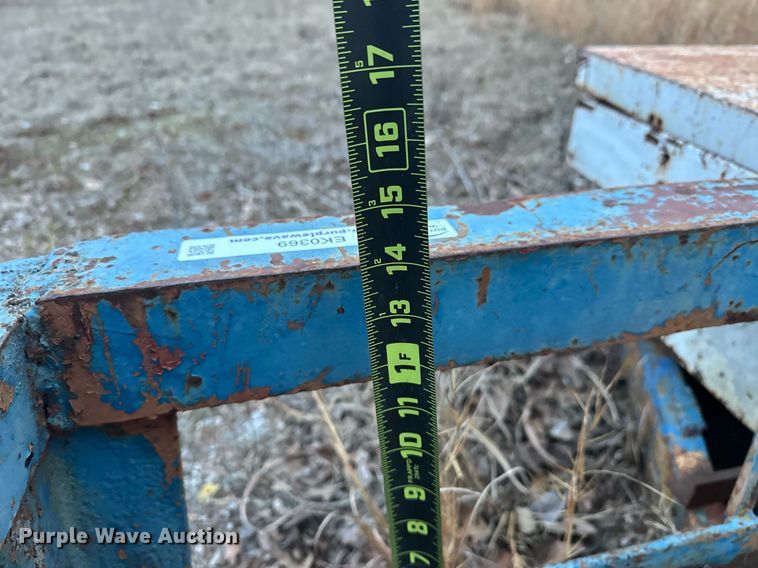 image for item EK0369 Shop built utility trailer