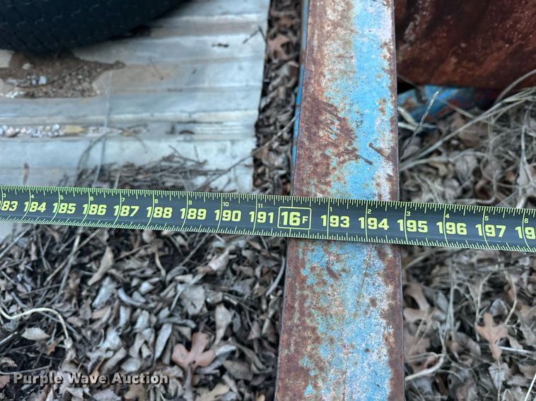 image for item EK0369 Shop built utility trailer