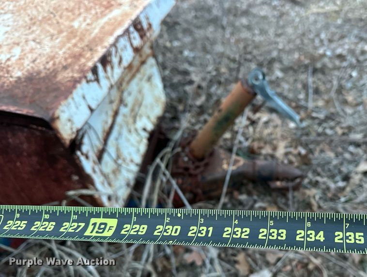 image for item EK0369 Shop built utility trailer