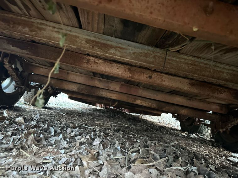 image for item EK0369 Shop built utility trailer