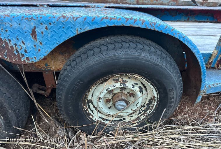 image for item EK0369 Shop built utility trailer
