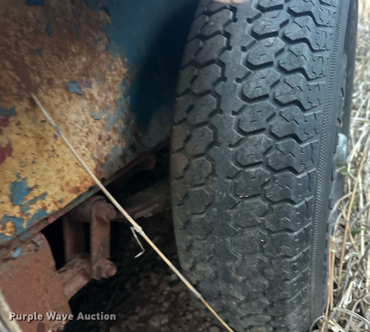 image for item EK0369 Shop built utility trailer