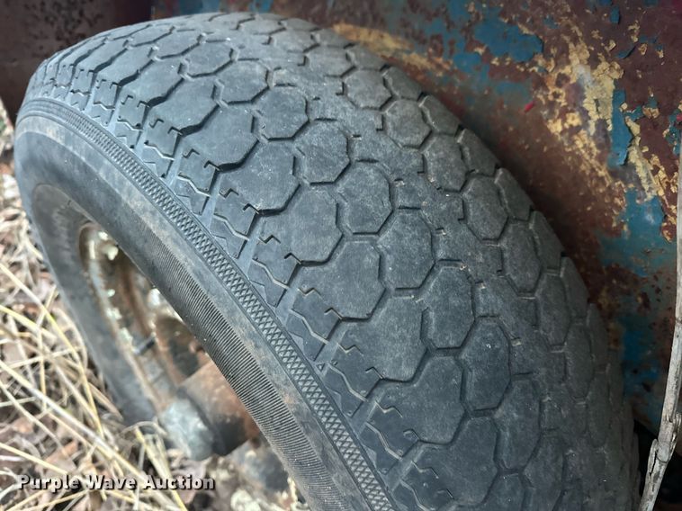 image for item EK0369 Shop built utility trailer