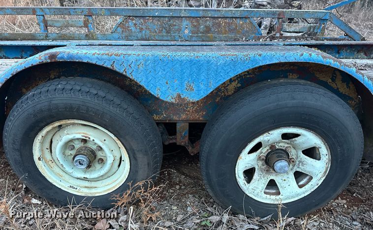 image for item EK0369 Shop built utility trailer