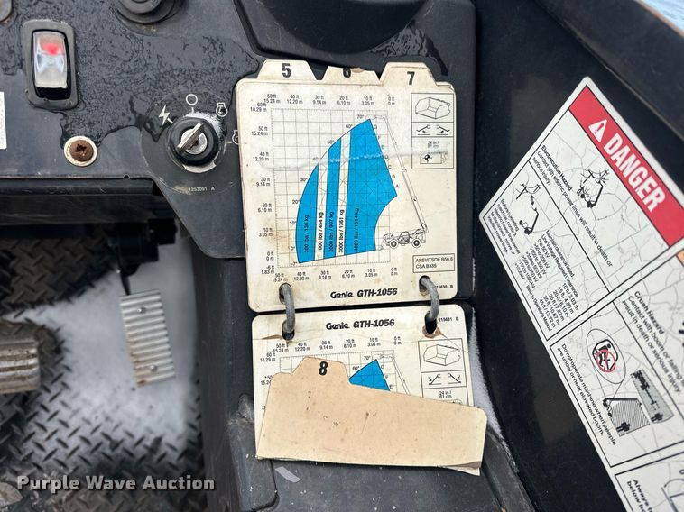 image for item EK0371 2015 Genie GTH-1056 telehandler