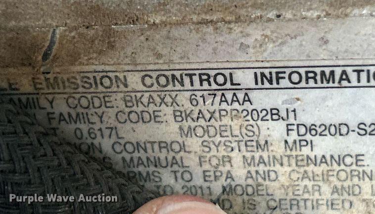 image for item EK2541 2011 John Deere Gator 625i utility vehicle