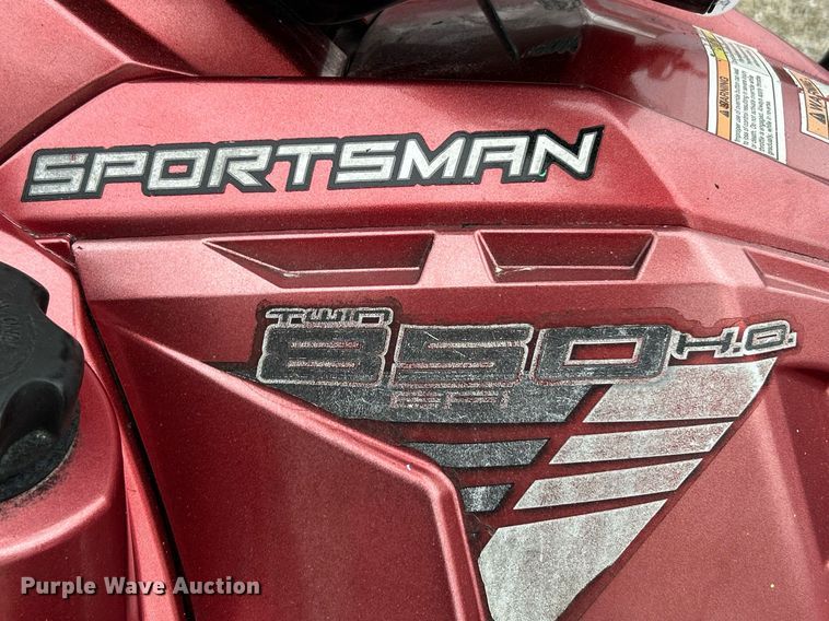 image for item EK2596 2013 Polaris Sportsman 850 XP EPS utility vehicle