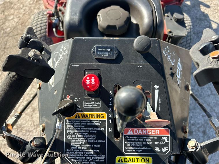 image for item EK2610 2012 Exmark Turf Tracer X-Series  ZTR lawn mower