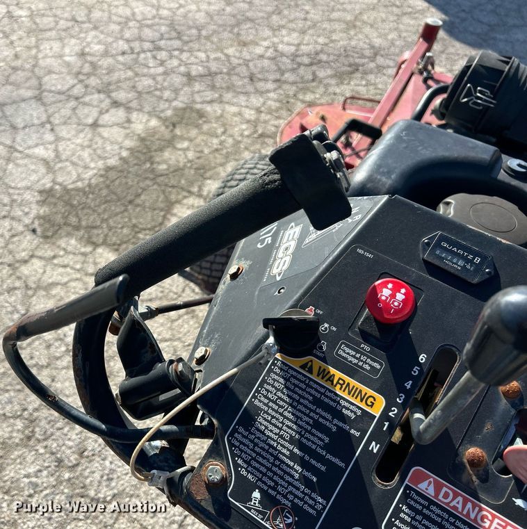 image for item EK2610 2012 Exmark Turf Tracer X-Series  ZTR lawn mower