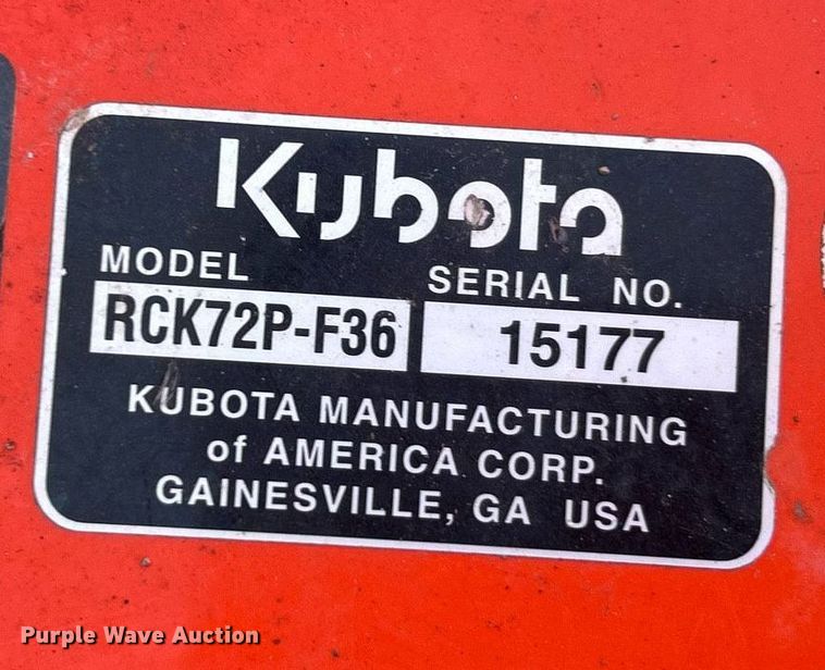 image for item EK2614 Kubota F2680E ZTR lawn mower