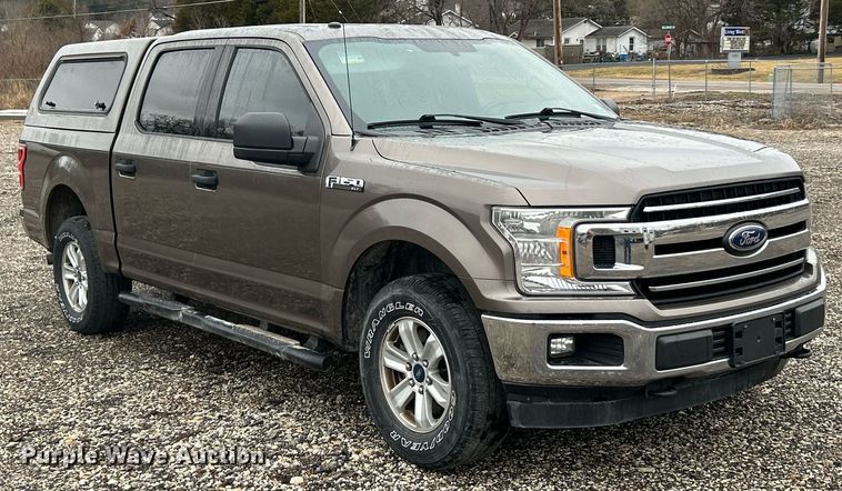 image for item EK2619 2018 Ford F150 XLT SuperCrew pickup truck