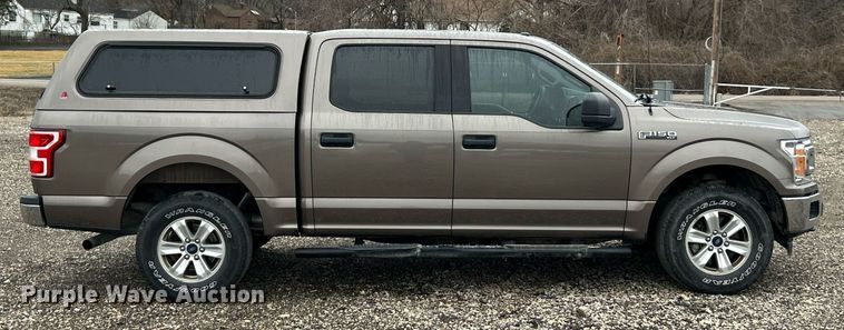 image for item EK2619 2018 Ford F150 XLT SuperCrew pickup truck