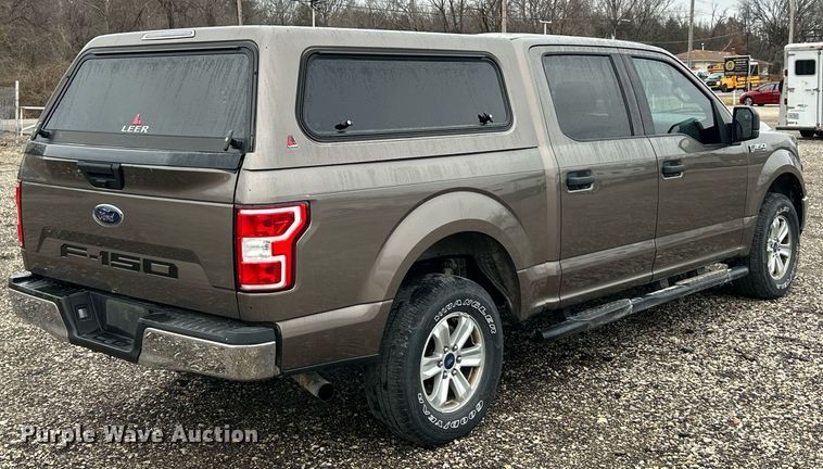 image for item EK2619 2018 Ford F150 XLT SuperCrew pickup truck