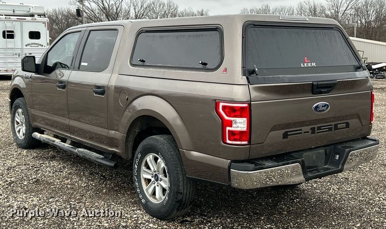 image for item EK2619 2018 Ford F150 XLT SuperCrew pickup truck