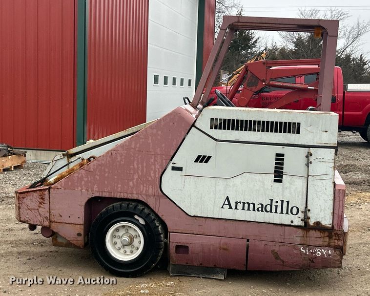 image for item EK2632 2000 Minuteman Powerboss Armadillo SW/8XV sweeper