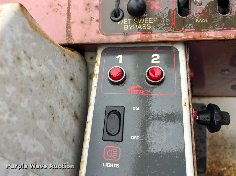 image for item EK2632 2000 Minuteman Powerboss Armadillo SW/8XV sweeper