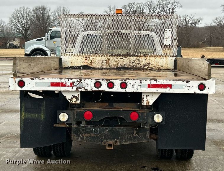 image for item EK2634 1989 Ford F450 Super Duty XL dump flatbed truck